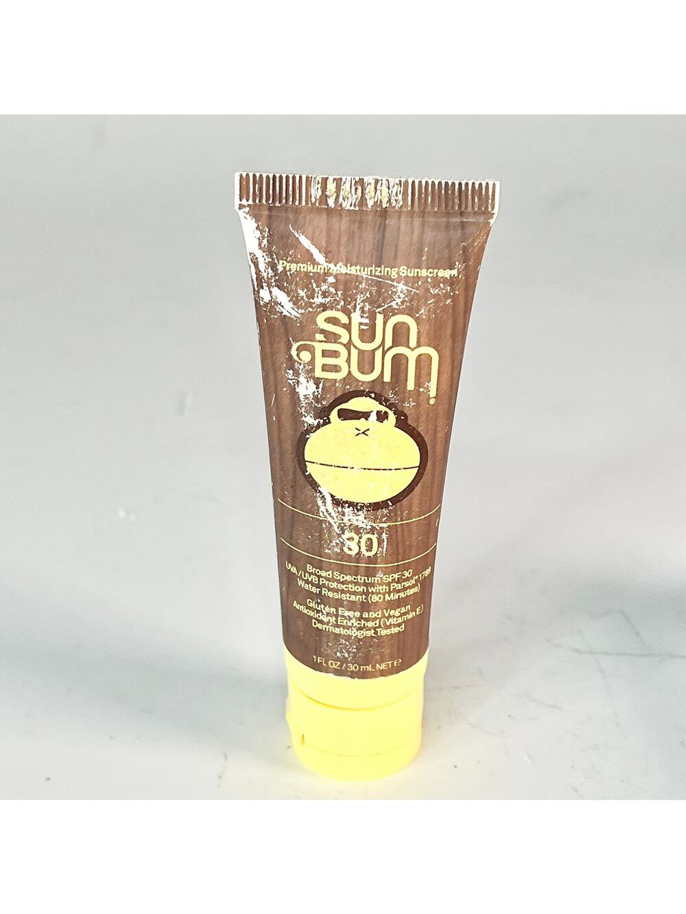Sun Bum Broad Spectrum SPF 30 Water-Resistant Sunscreen Travel 1 fl oz 30ml New
